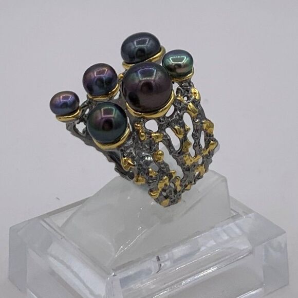 Shoe, Office of London, all leather and suede, sz 38, stacked heel, oxford style - Picture 13 of 16